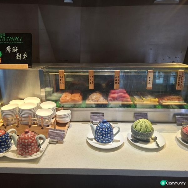 ✨️將軍澳五星級酒店自助午餐🤤多款刺身生蠔選擇🤭多甜品吃