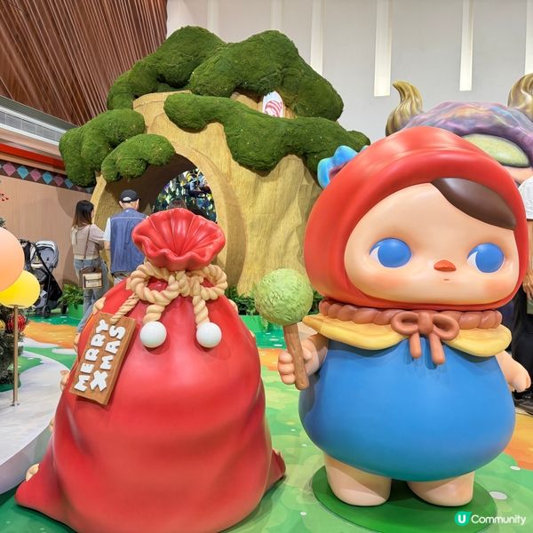 德福廣場變身小精靈樂園！🎄🎁 快衝！