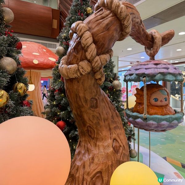 德福廣場變身小精靈樂園！🎄🎁 快衝！