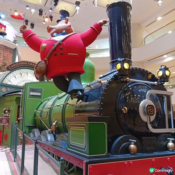 太古廣場夢幻聖誕啟程-聖誕老人專車