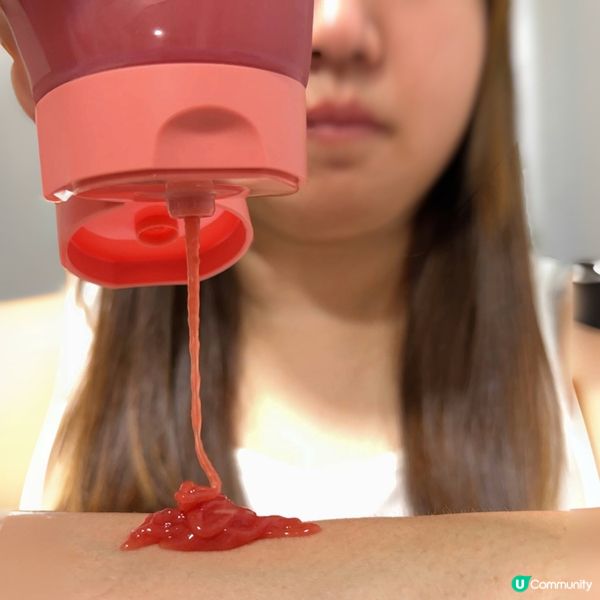 嘩！紅番茄面膜🍅，真係好治癒！😍