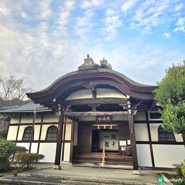 京都紅葉🍁秘境,靜心行走毘沙門堂❤️