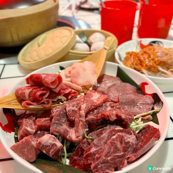 尖沙咀•雞煲聚會任坐🤤 雙雞煲+牛肉拼盤勁正🥩🍲
