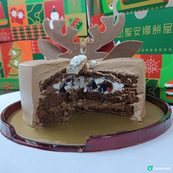 聖誕甜品開箱！🦌🎄 聖安娜限定！😋