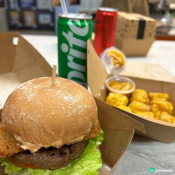 家寶漢堡三人餐