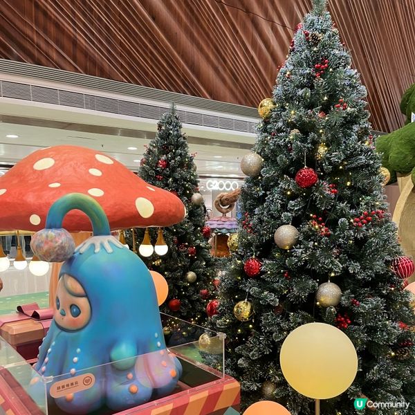 香港商場聖誕節嘅裝飾真係幾靚架!