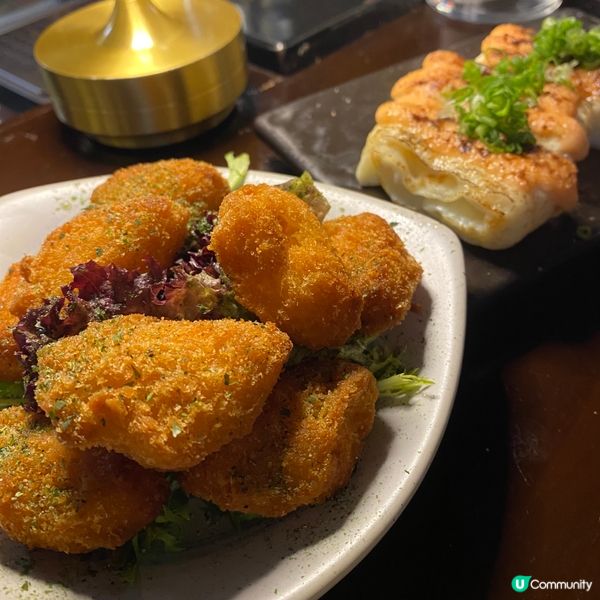 小巷內有氣氛嘅串燒居酒屋🍢😍推介🫶🏻明太子蛋白玉子燒