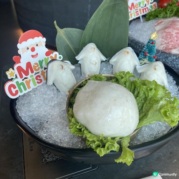 聖誕繽紛大餐😍🥳🩷高質鹿兒島和牛三拼肉肉聖誕樹