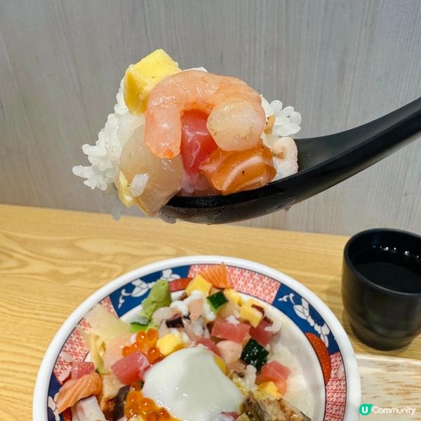 $100有找就食到😳即點即製高質日本海鮮丼🤤