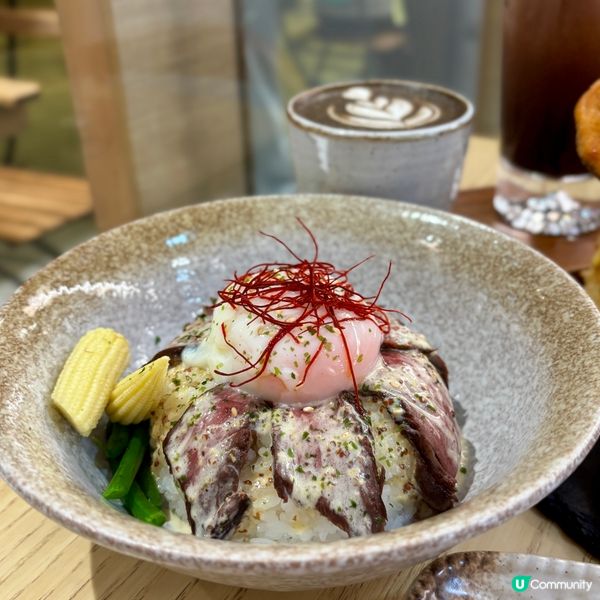 大圍•人氣打卡Cafe 爆餡軟殼蟹盒子吐司