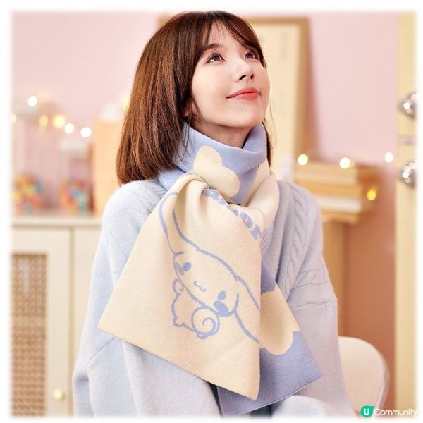 1.  暖笠笠🧣！成人圍巾卡通精品大放送！
