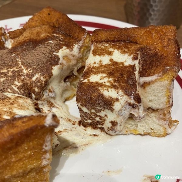 🥳夠哂創新🤗菠蘿滑蛋油🤤招牌爆芝西多士🍞