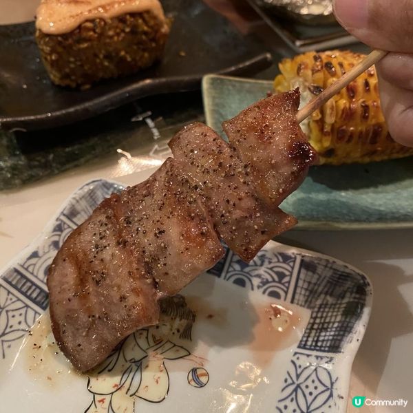 🩷高質高人氣串燒店🍢🙋🏻‍♀️必食🤤豚肉節瓜波棒糖🍭