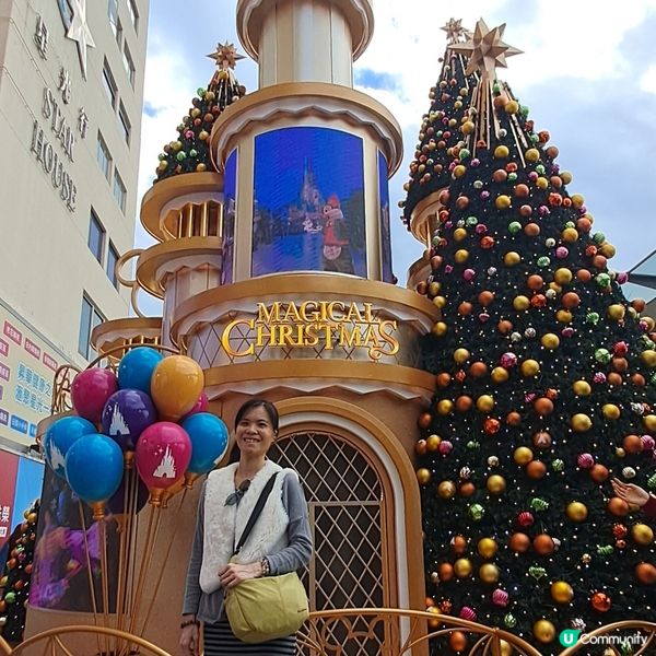 感受<海港城×迪士尼>白天夢幻童話的聖誕氣氛🎅🌲