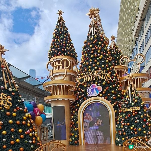 感受<海港城×迪士尼>白天夢幻童話的聖誕氣氛🎅🌲