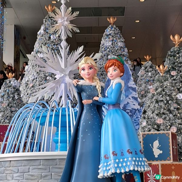 感受<海港城×迪士尼>白天夢幻童話的聖誕氣氛🎅🌲