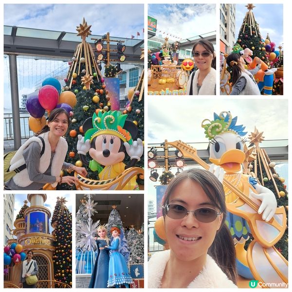 感受<海港城×迪士尼>白天夢幻童話的聖誕氣氛🎅🌲