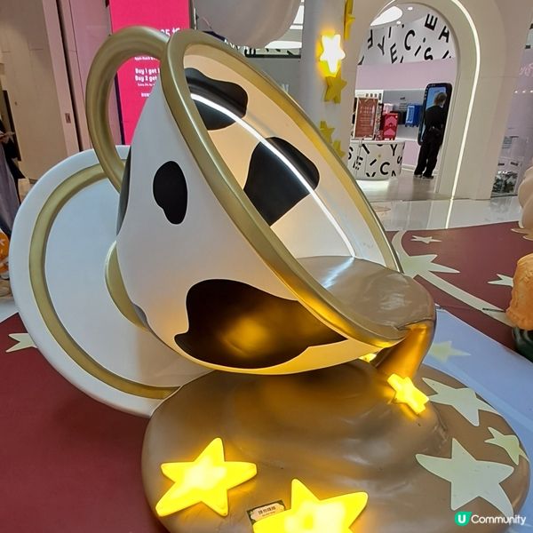 Moko跟星星人美味主題角色打卡📷