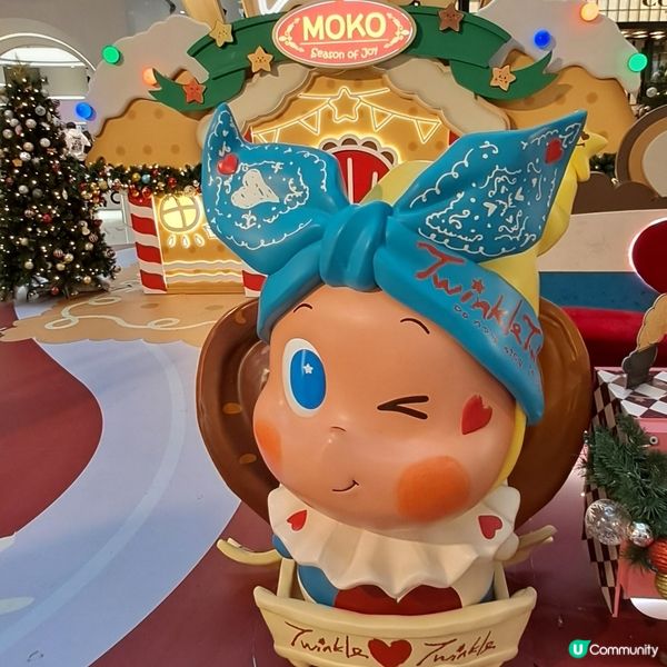 Moko跟星星人美味主題角色打卡📷