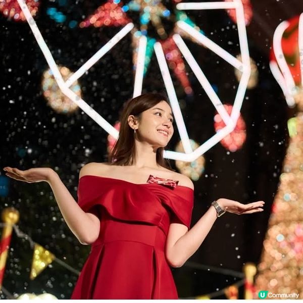 利東街《Luminous Carnival🎄》 飄雪匯演