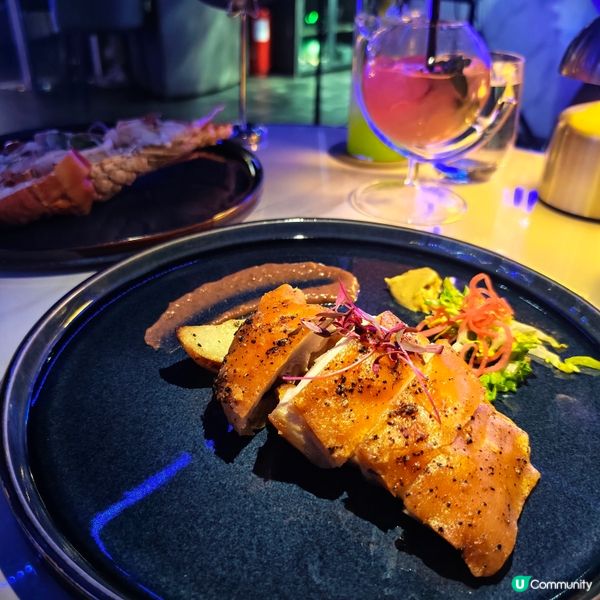 尖沙咀星空晚餐🌃！鵝肝龍蝦超正🤤！