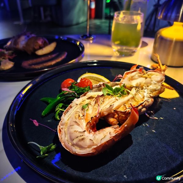 尖沙咀星空晚餐🌃！鵝肝龍蝦超正🤤！