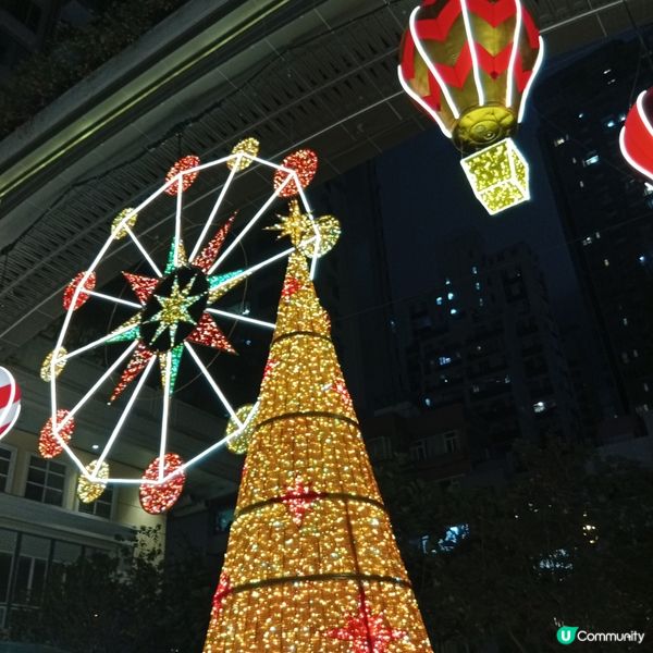 利東街聖誕嘉年華！🎄✨ 閃爆你眼球！