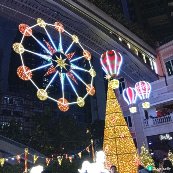 利東街聖誕嘉年華！🎄✨ 閃爆你眼球！