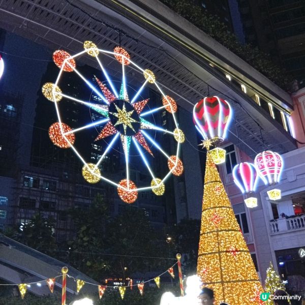 利東街聖誕嘉年華！🎄✨ 閃爆你眼球！