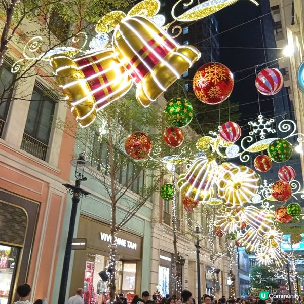 利東街聖誕嘉年華！🎄✨ 閃爆你眼球！