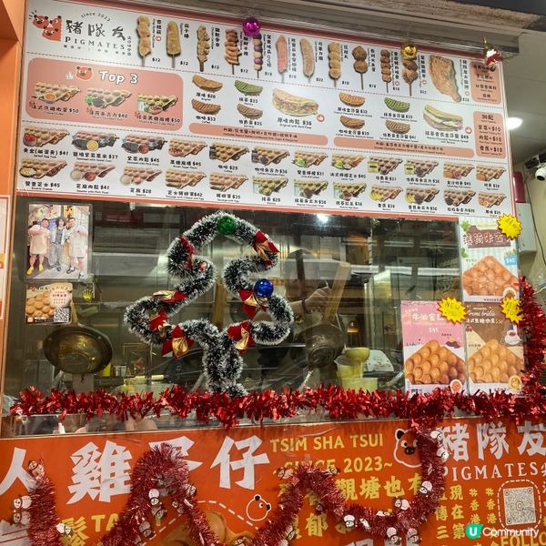 創意人氣雞蛋仔+格仔餅🧇😍豬隊友大雞髀