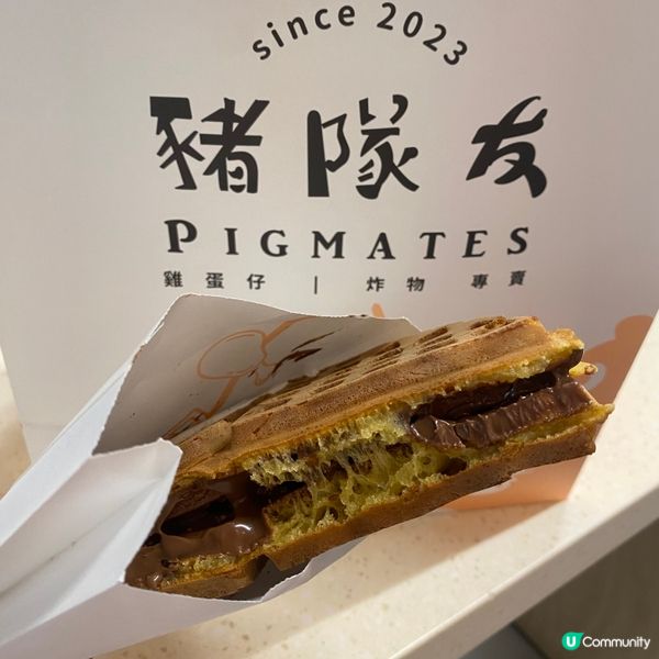 創意人氣雞蛋仔+格仔餅🧇😍豬隊友大雞髀