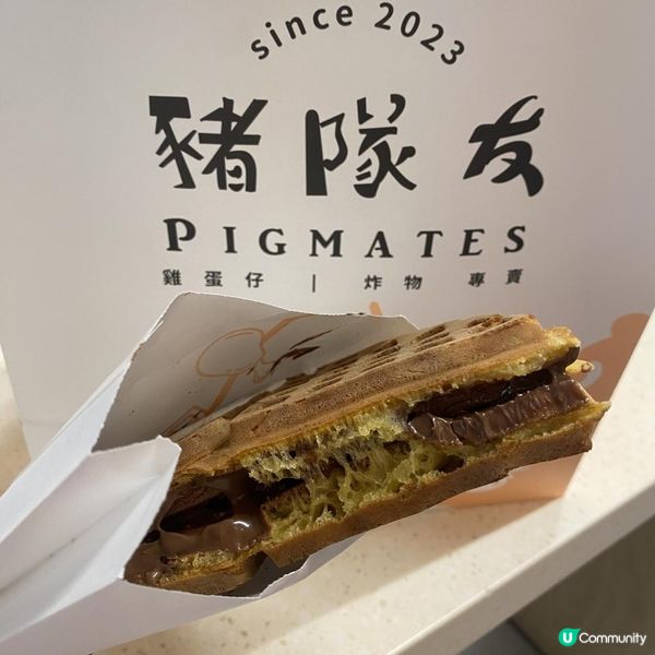🤗創意人氣雞蛋仔+格仔餅🧇😍豬隊友大雞髀