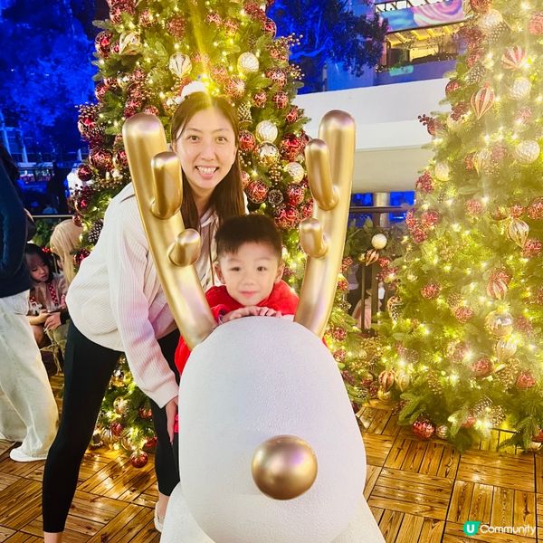 中環冬日小鎮打卡攻略！🎄✨ 睇光影匯啦！