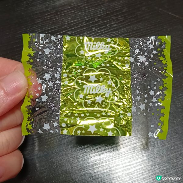不二家牛奶妹晴王麝香葡萄果醬流心牛奶糖
