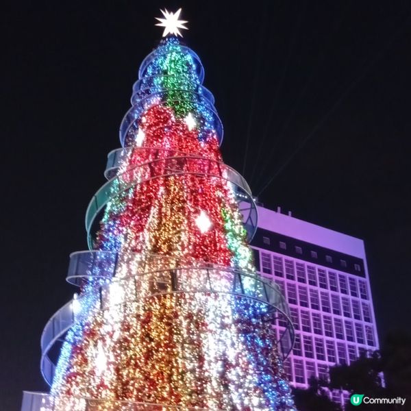  中環冬日小鎮🎄！20米高聖誕樹打卡📸！