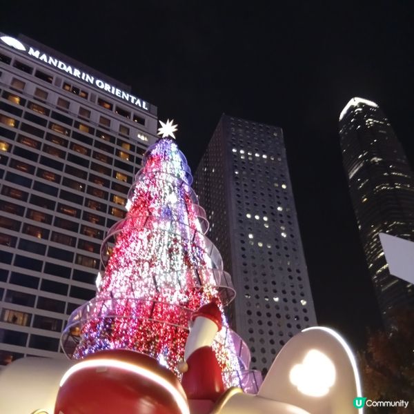  中環冬日小鎮🎄！20米高聖誕樹打卡📸！