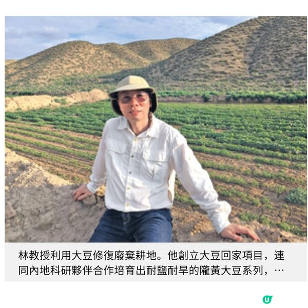 從徙置區到實驗室的大豆夢 林漢明教授不停步的科研人生