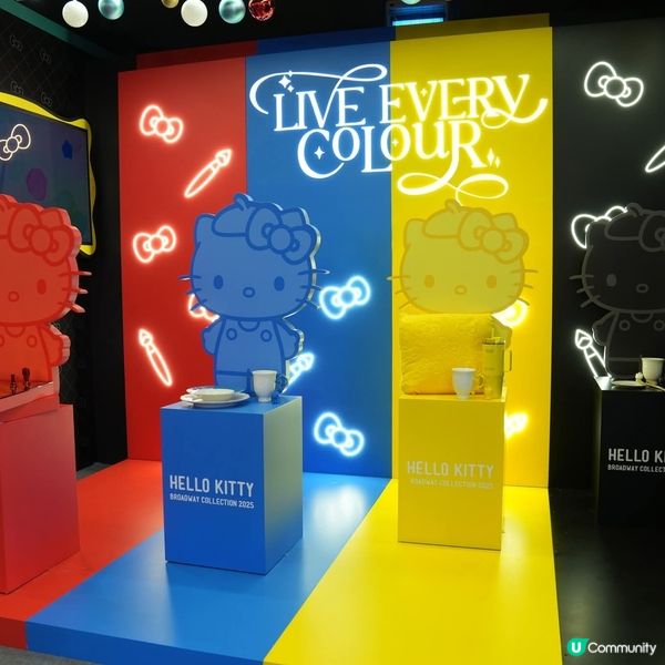 百老滙聯乘HELLO KITTY限定體驗空間 