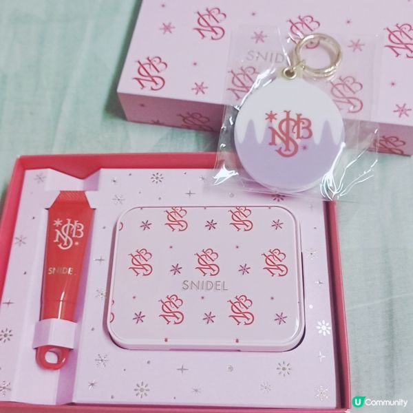 聖誕禮盒開箱！💄✨ 