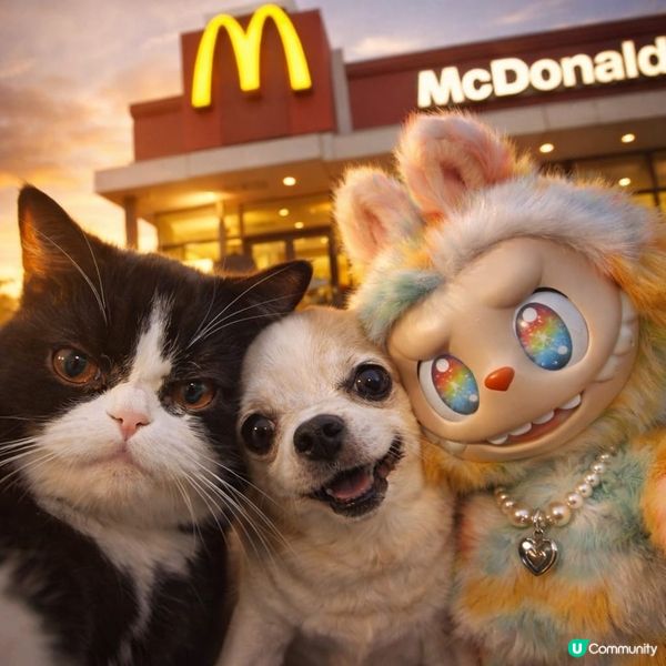 聖誕麥記之旅 🐶🍔！囡囡要嫁啦！😂💖