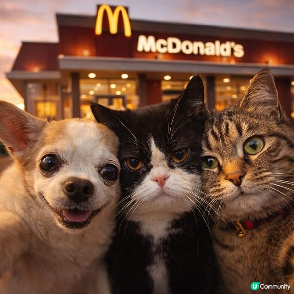 聖誕麥記之旅 🐶🍔！囡囡要嫁啦！😂💖