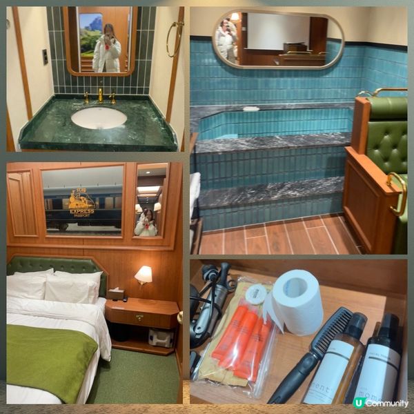 韓國臥床火車主題酒店🚂！超靚門面+大浴池🛁！🤩