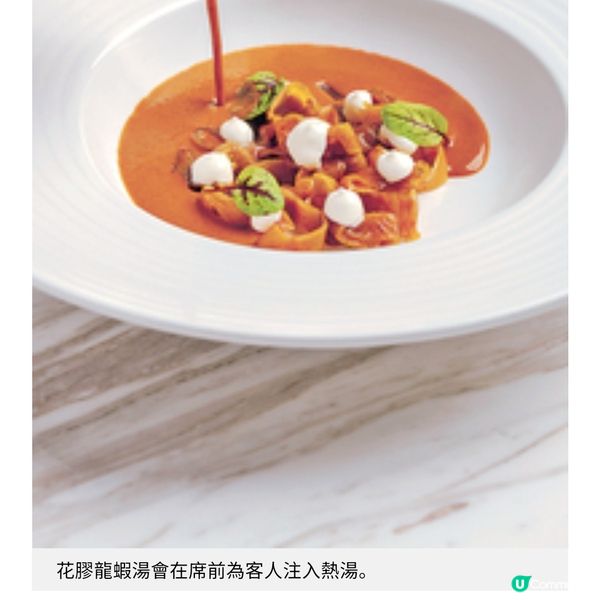 1111 ONES全新奢華單點菜單花膠龍蝦湯.北海道海膽扁意