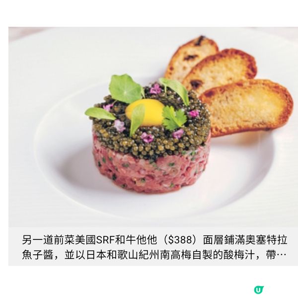 1111 ONES全新奢華單點菜單花膠龍蝦湯.北海道海膽扁意