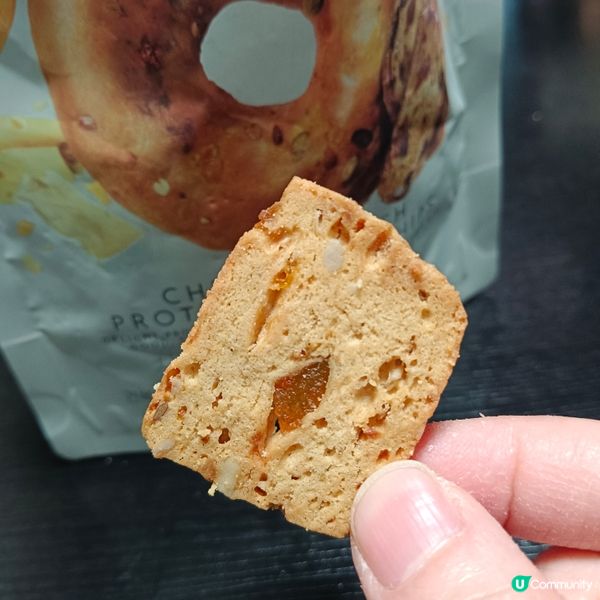 cheese and peach蛋白貝果脆片