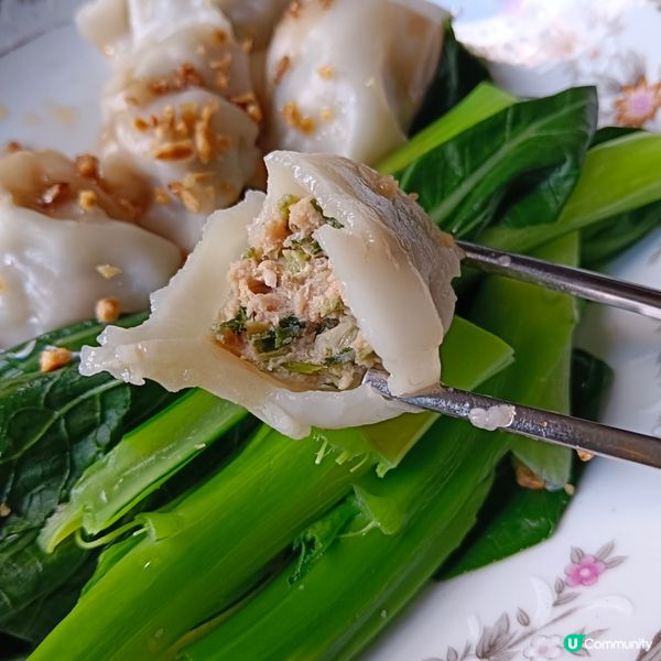 啲餡好充實嘅水餃