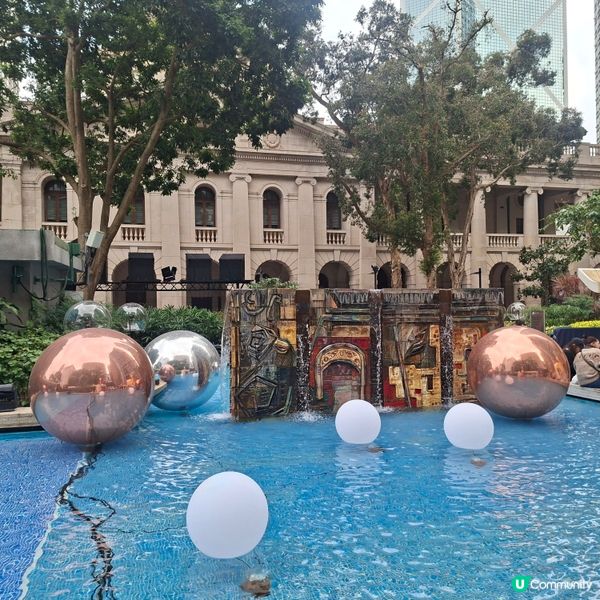 ✨2025除夕好去處分享💕中環皇后像廣場花園冬日小鎮💯