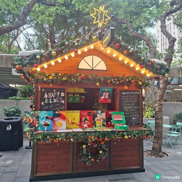 ✨2025除夕好去處分享💕中環皇后像廣場花園冬日小鎮💯