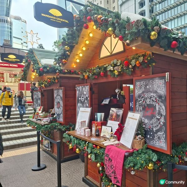 ✨2025除夕好去處分享💕中環皇后像廣場花園冬日小鎮💯